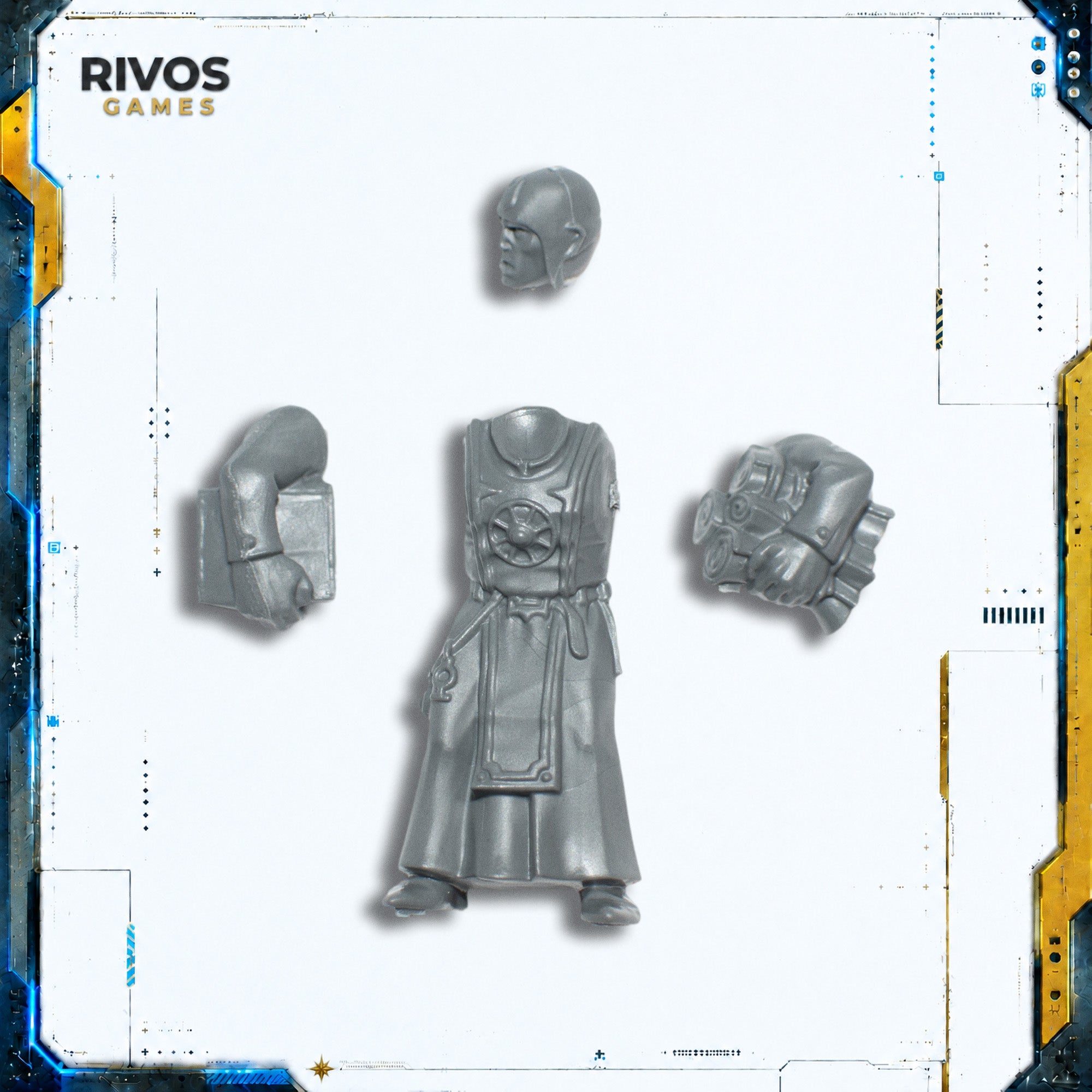 Warhammer Cities of Sigmar Luminark of Hysh Acolyte A - Bits (Bitz)