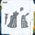 Warhammer Cities of Sigmar Luminark of Hysh Head Cloak and Staff - Bits (Bitz)