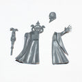 Cities of Sigmar Luminark of Hysh Head Cloak and Staff - Age of Sigmar - Kitbash Bit