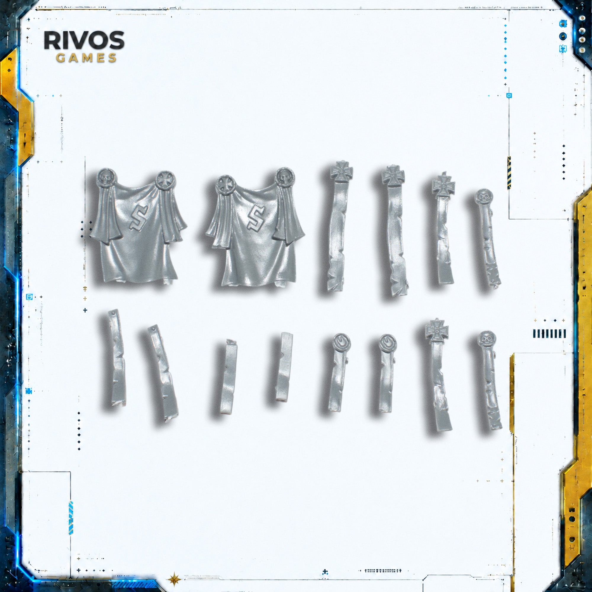 Warhammer Cities of Sigmar Luminark of Hysh Parchment and Seals - Bits (Bitz)