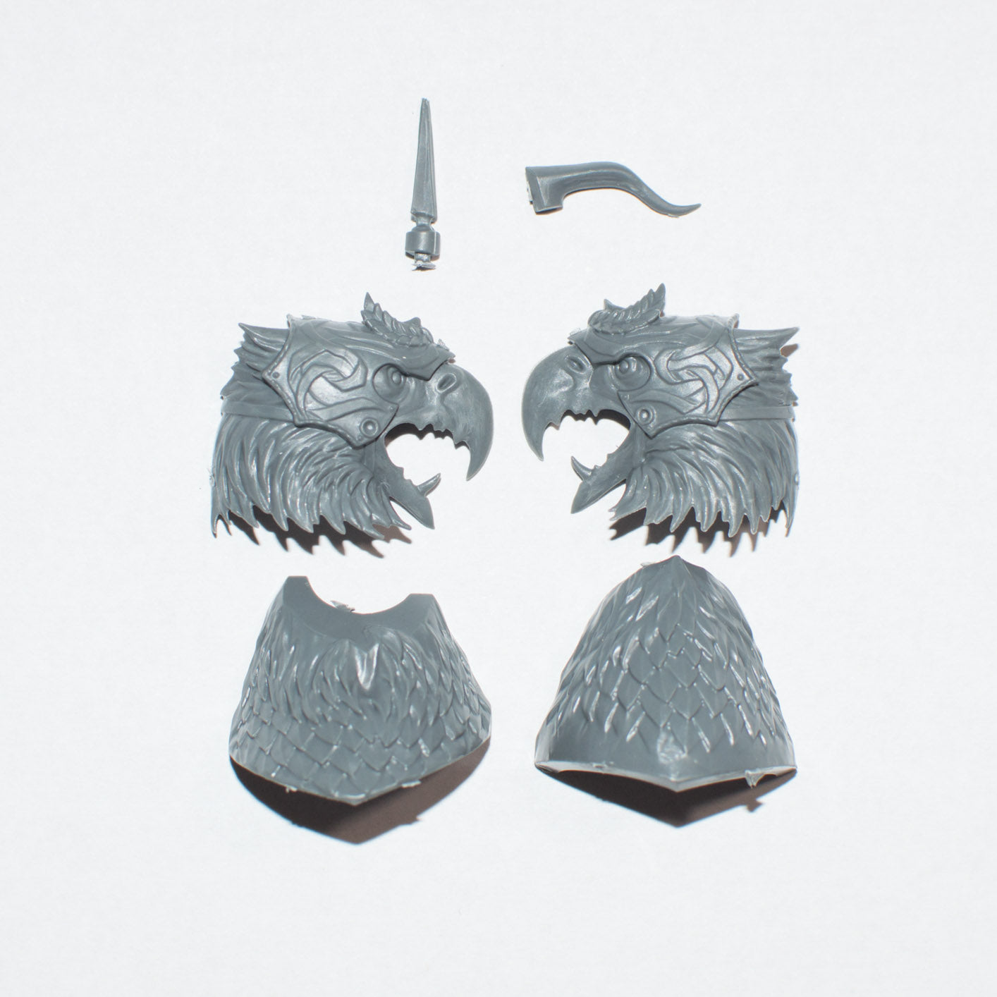 Cities of Sigmar Freeguild General on Griffon Head A - Age of Sigmar - Authentic Sprue