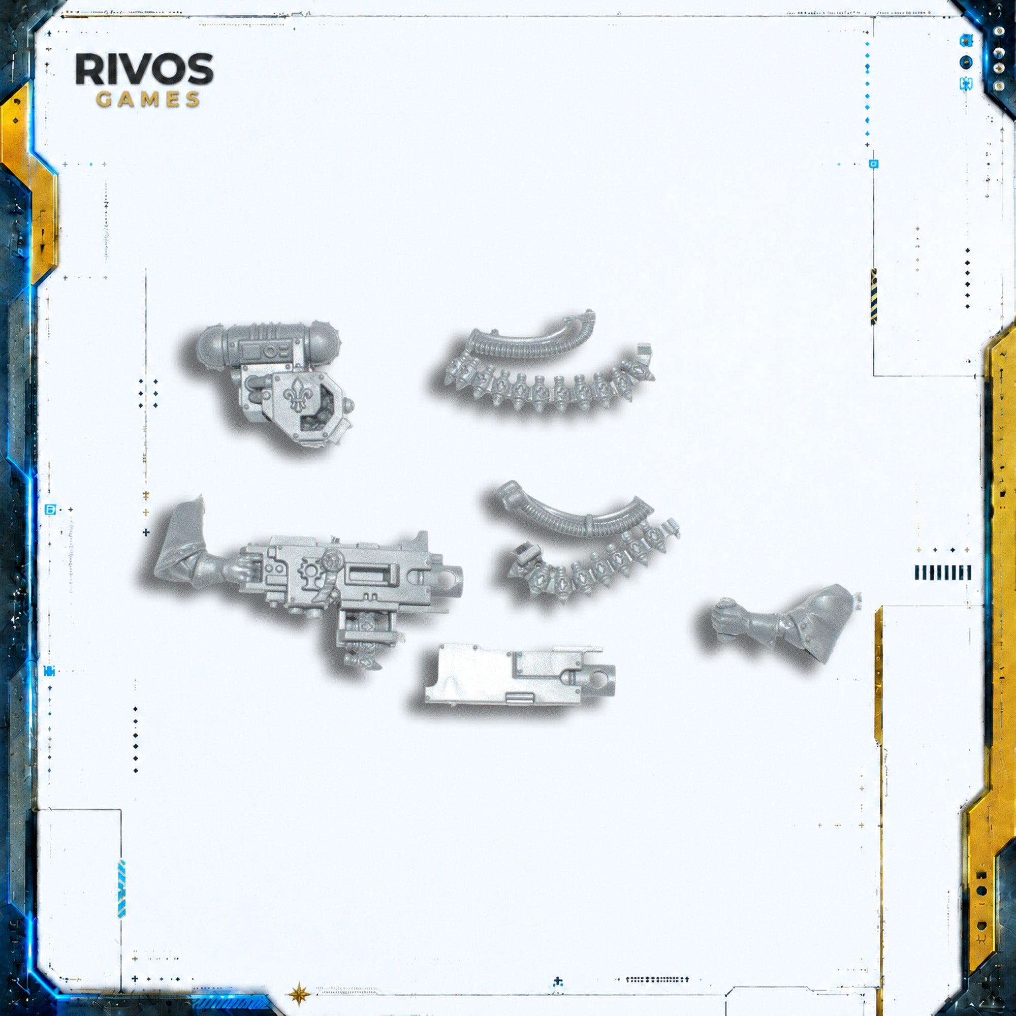 Warhammer 40K Adepta Sororitas Retributor Squad Heavy Bolter A - Bits (Bitz)