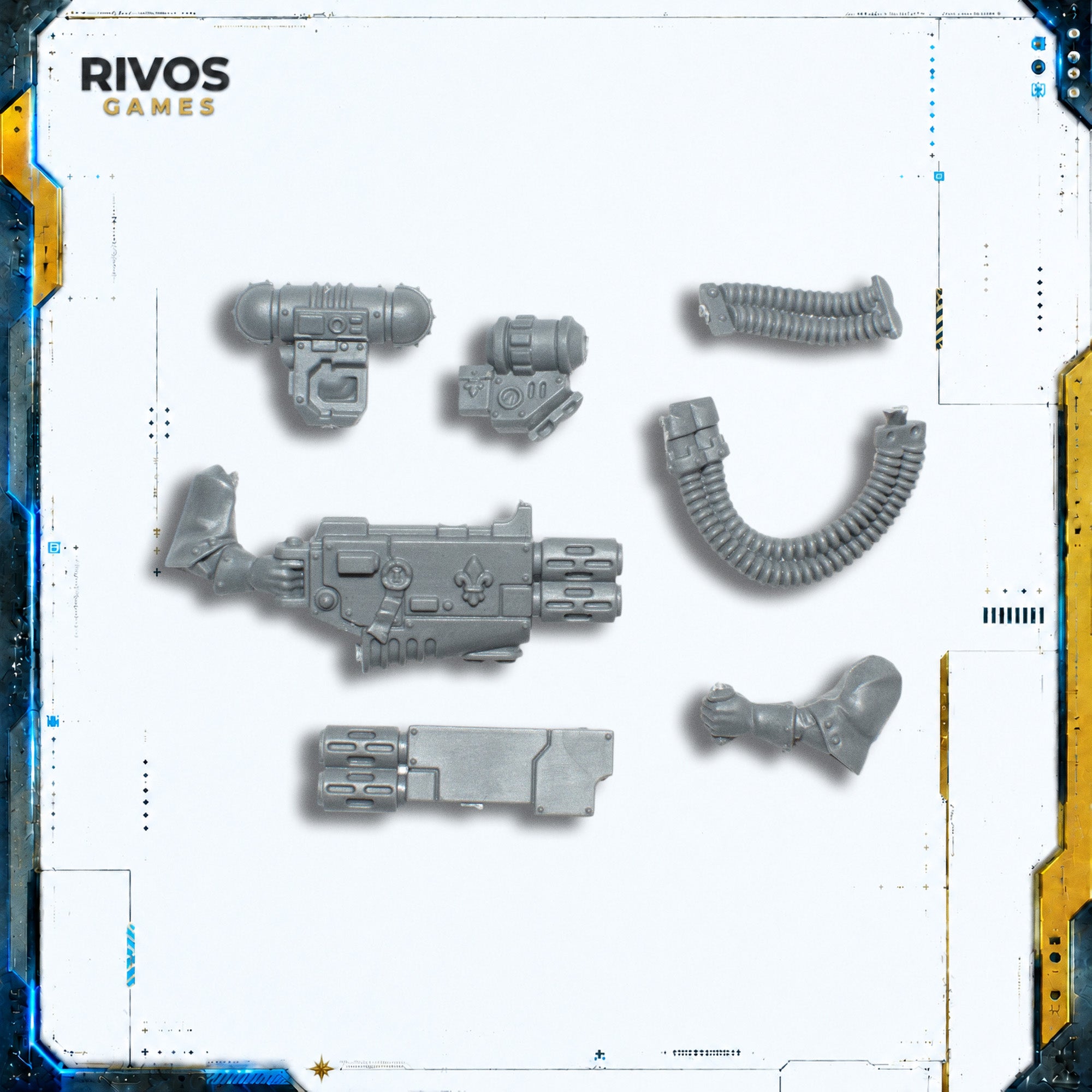 Warhammer 40K Adepta Sororitas Retributor Squad Multi melta B - Bits (Bitz)
