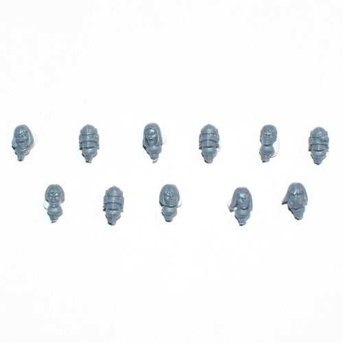 Warhammer 40K Adepta Sororitas Retributor Squad Heads x 11 B Bits Bitz