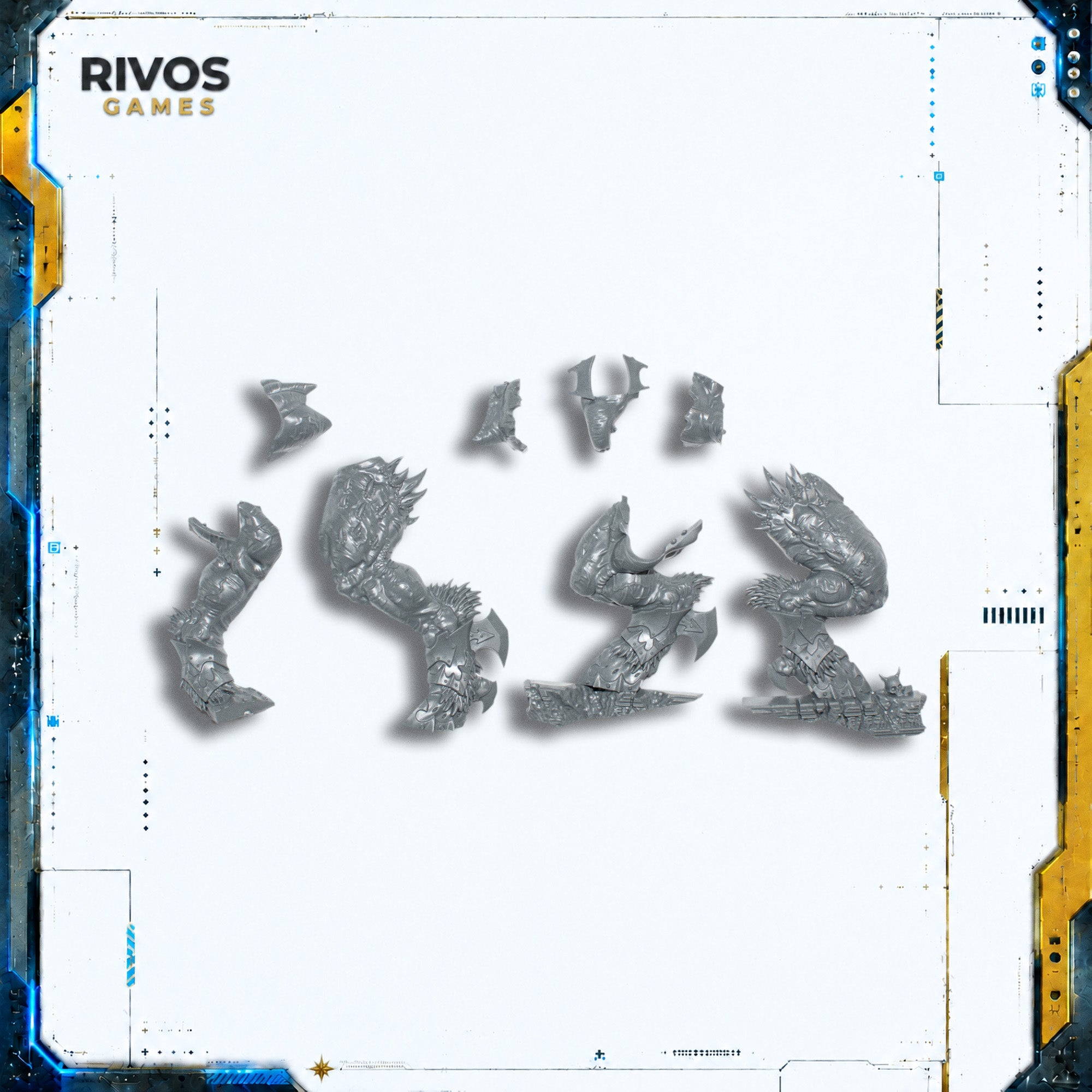 Warhammer Daemons of Khorne Skarbrand the Bloodthirster Legs - Bits (Bitz)
