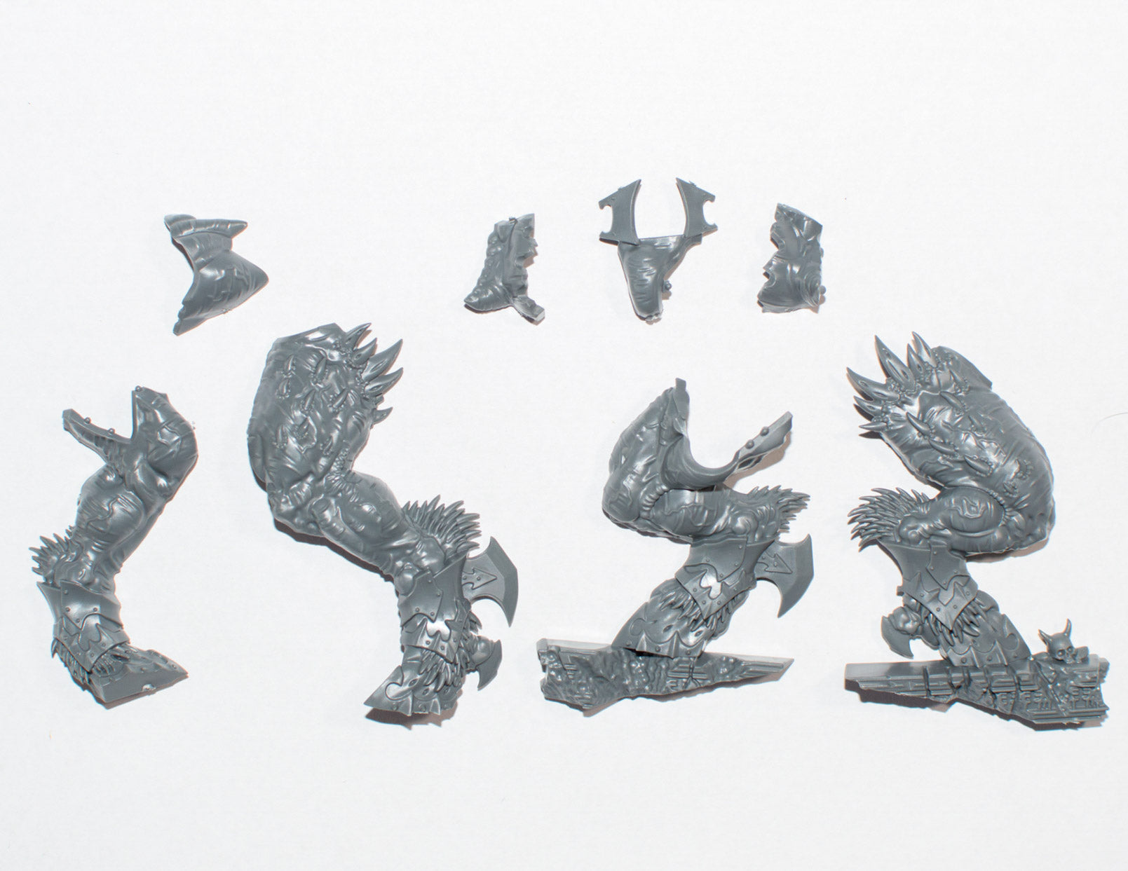 Daemons of Khorne Skarbrand the Bloodthirster Legs - Age of Sigmar - Authentic Sprue