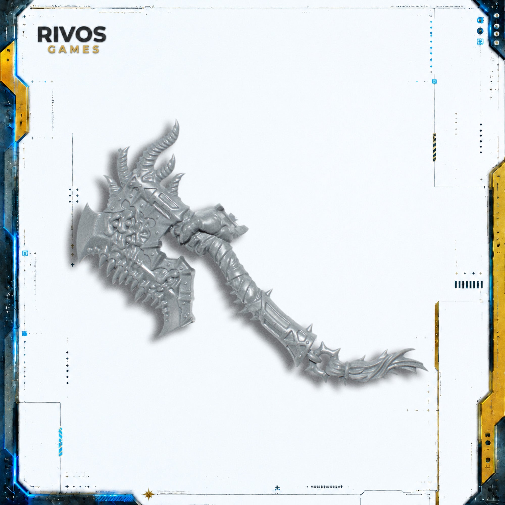 Warhammer Daemons of Khorne Skarbrand the Bloodthirster Axe A - Bits (Bitz)
