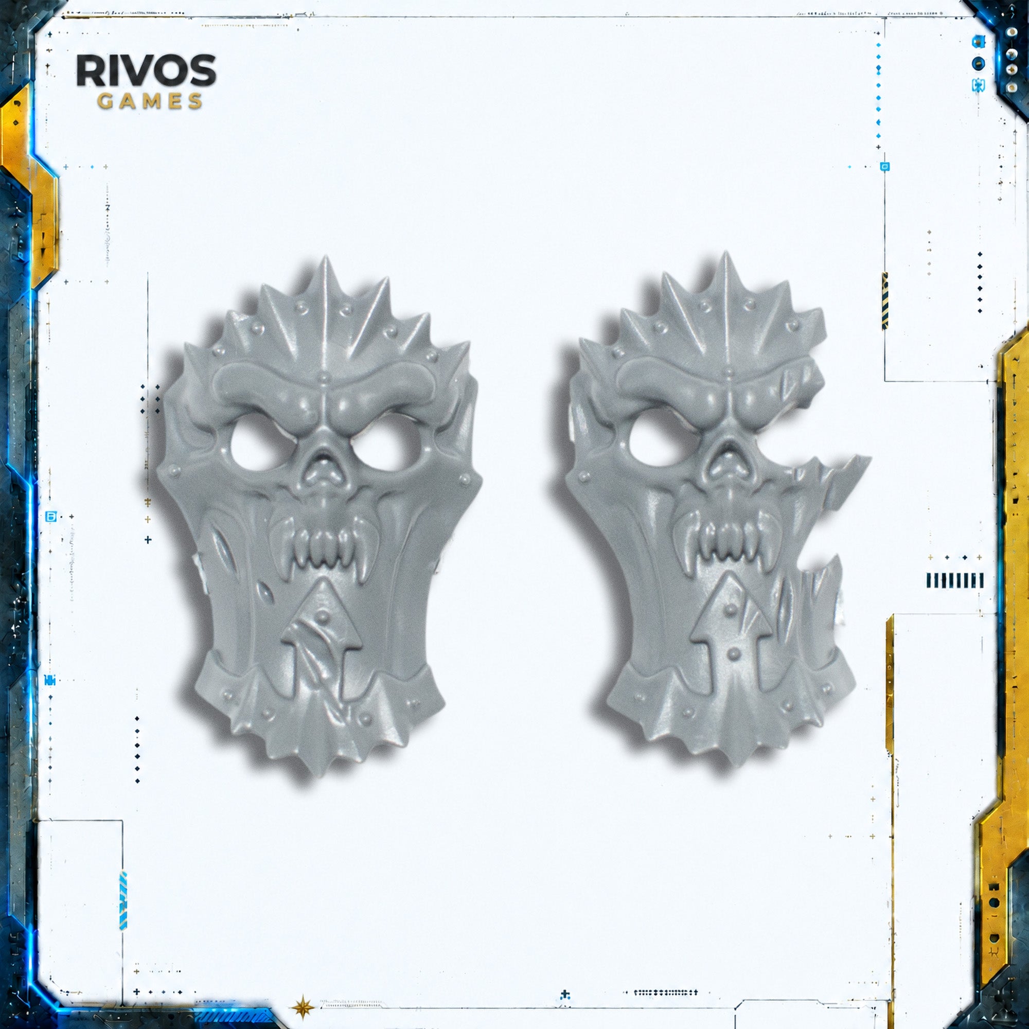 Warhammer Daemons of Khorne Skarbrand the Bloodthirster Wrist Guards - Bits (Bitz)