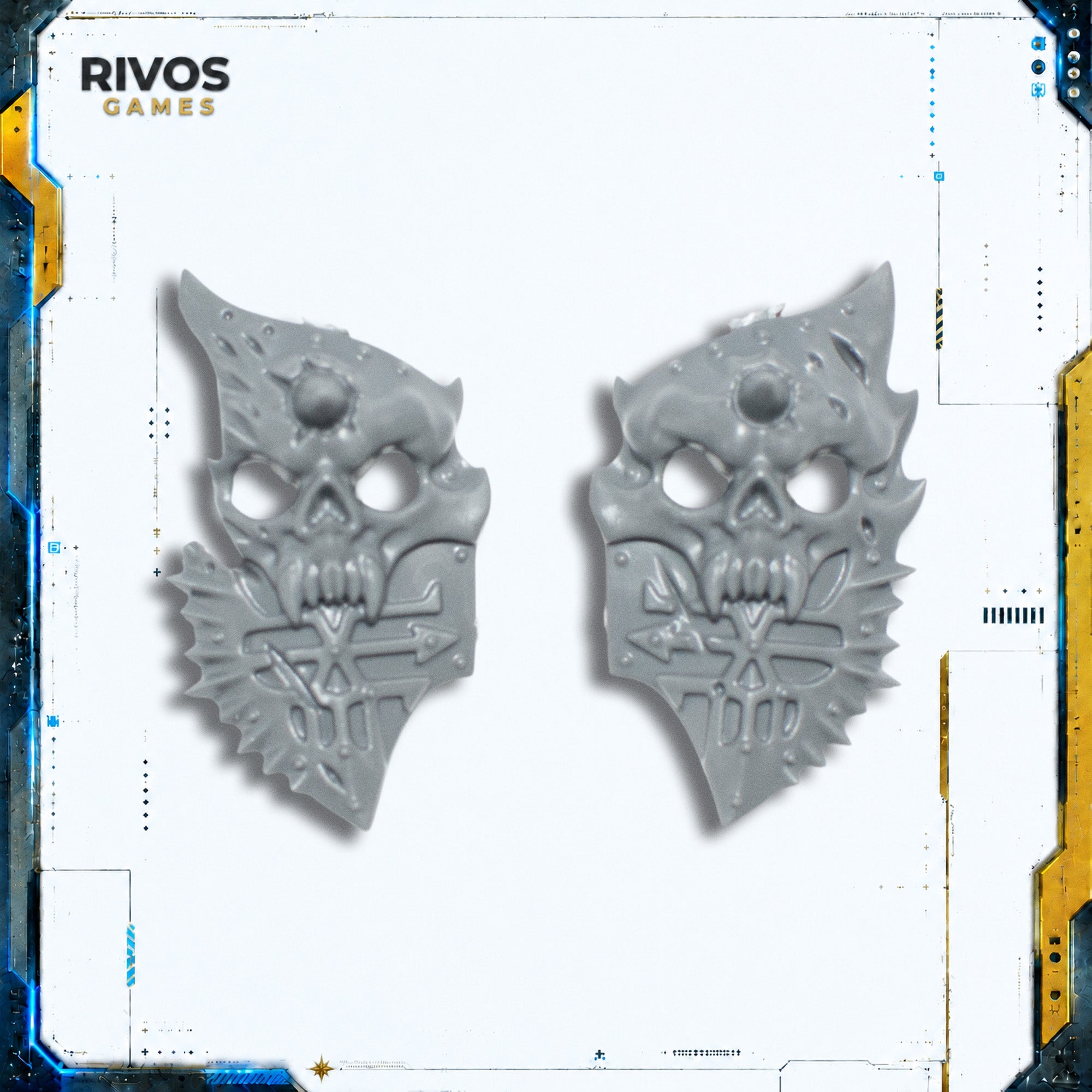 Warhammer Daemons of Khorne Skarbrand the Bloodthirster Leg Armour - Bits (Bitz)