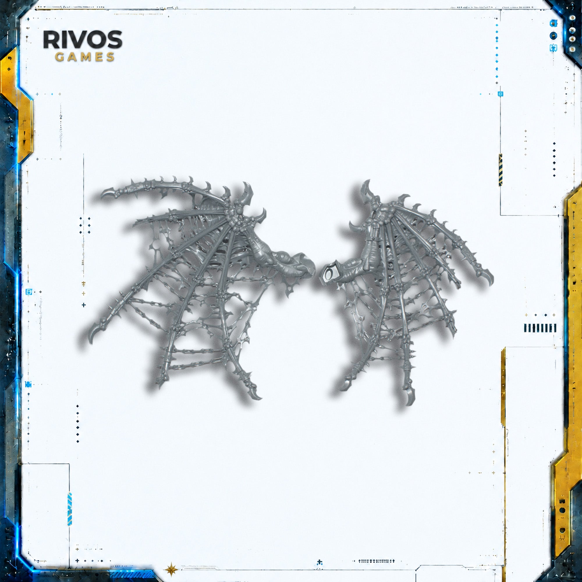 Warhammer Daemons of Khorne Skarbrand the Bloodthirster Wings - Bits (Bitz)