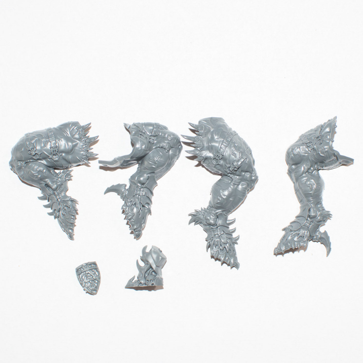 Daemons of Khorne Skarbrand the Bloodthirster Legs B - Age of Sigmar - Authentic Sprue