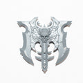 Daemons of Khorne Skarbrand the Bloodthirster Axe Head A - Age of Sigmar - Spare Part