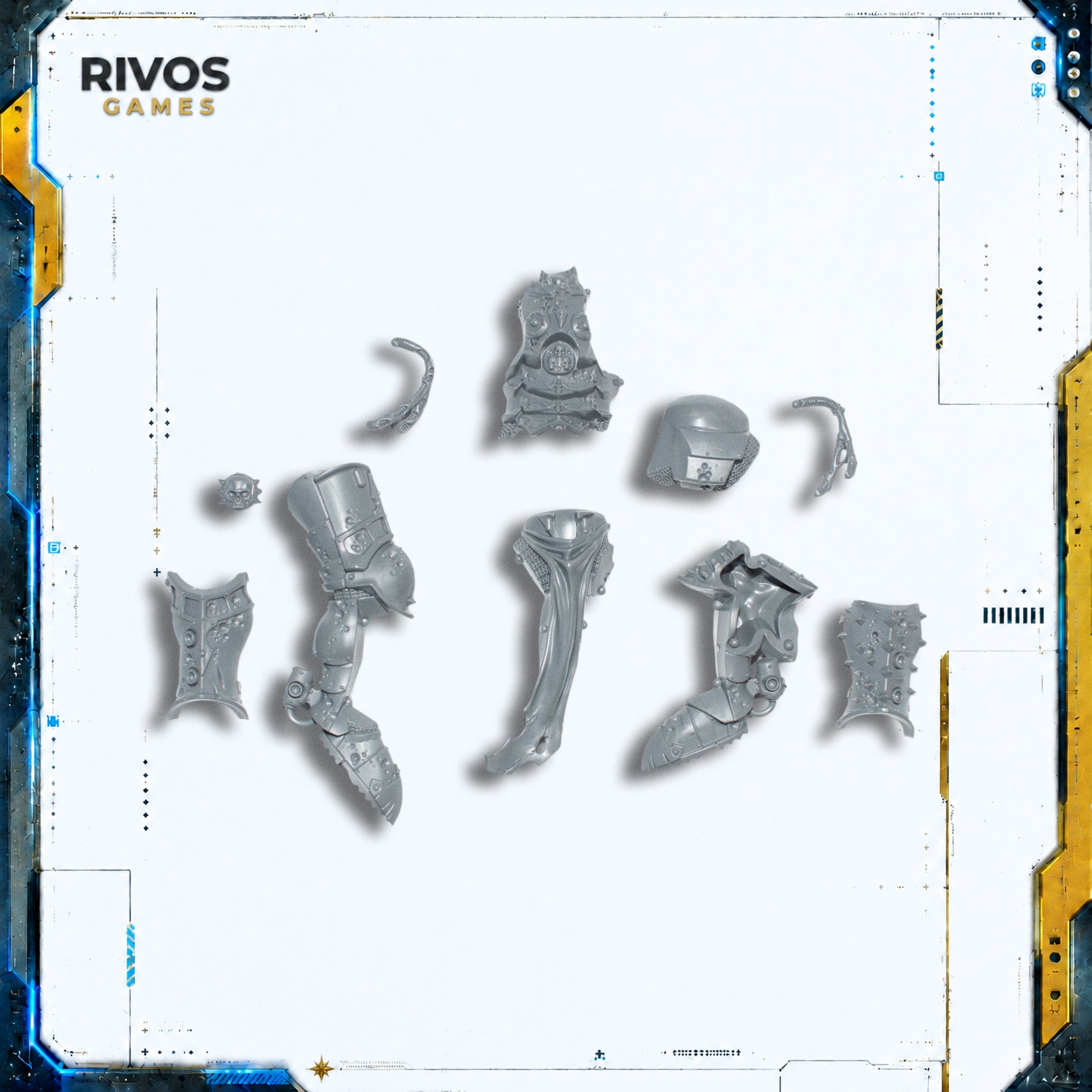 Warhammer 40K Death Guard Mortarion Daemon Primarch of Nurgle Body - Bits (Bitz)
