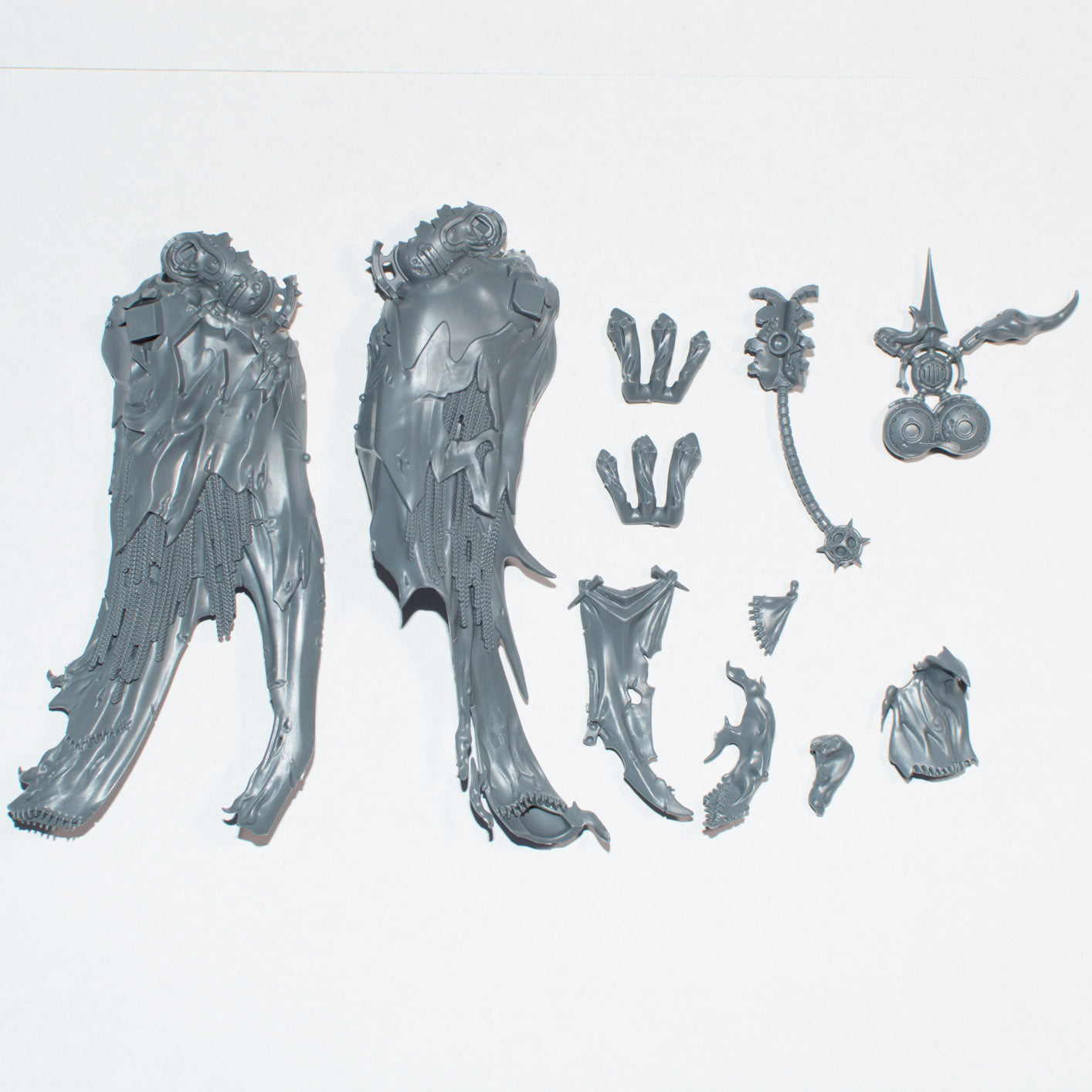 Death Guard Mortarion Daemon Primarch of Nurgle Robes - Warhammer - Kitbash Bit