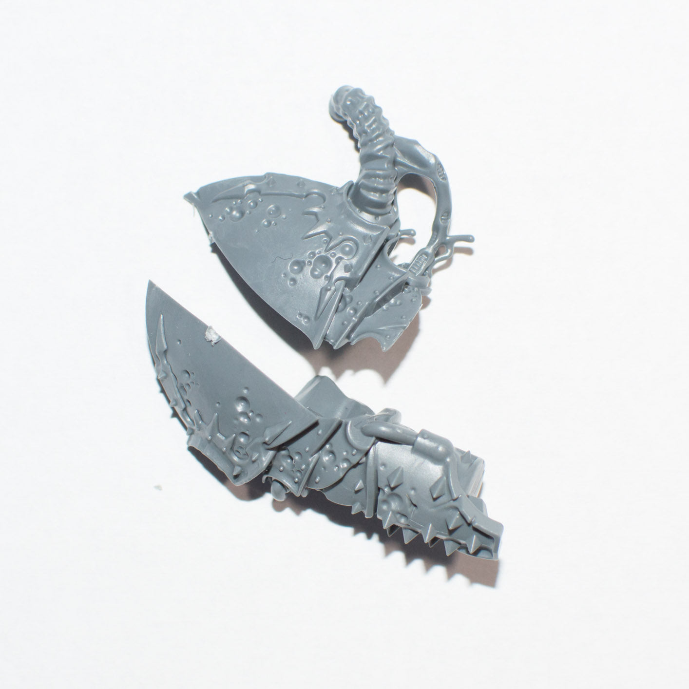 Death Guard Mortarion Daemon Primarch of Nurgle Right Arm A - Warhammer - Conversion Part