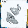 Warhammer 40K Death Guard Mortarion Daemon Primarch of Nurgle Right Arm B - Bits (Bitz)