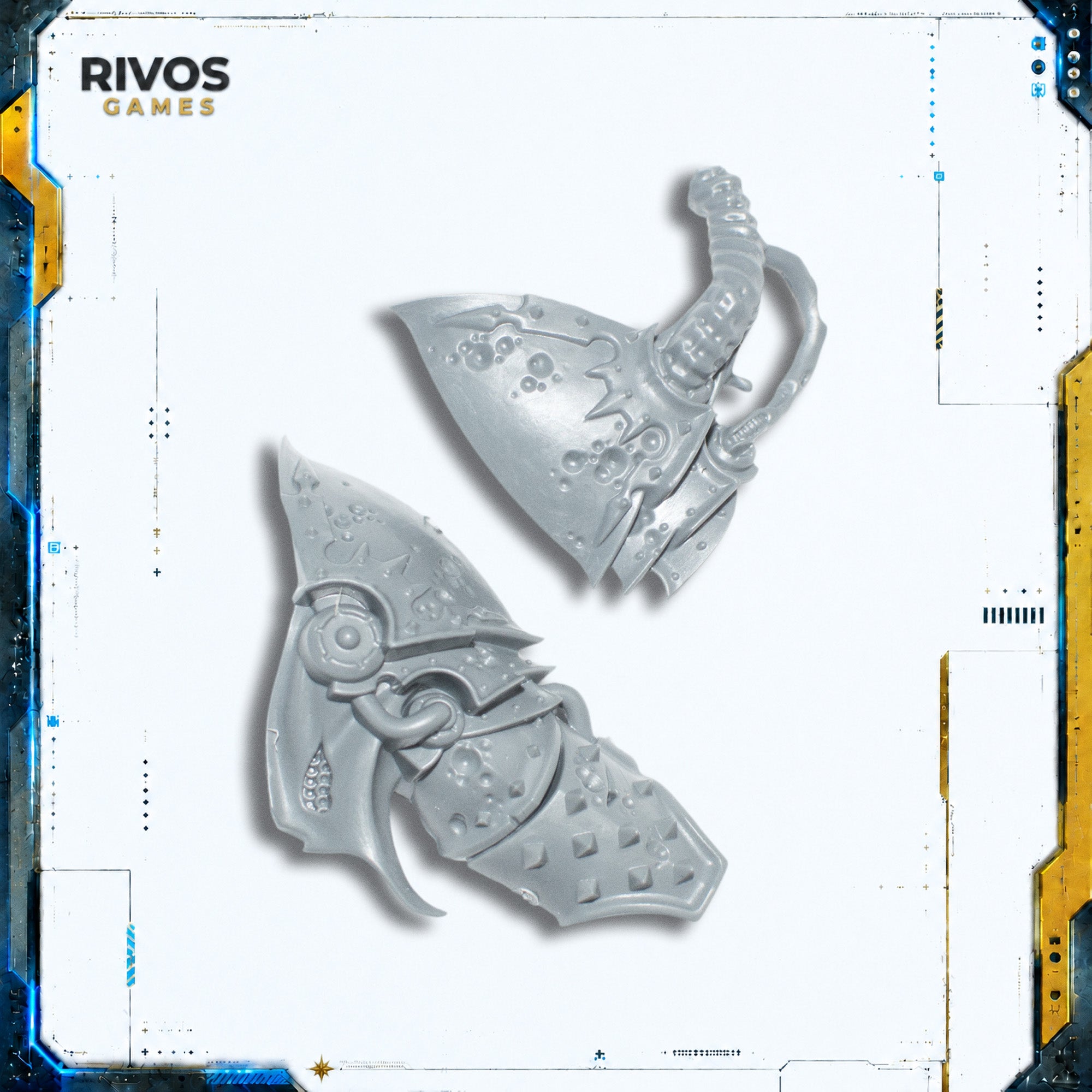 Warhammer 40K Death Guard Mortarion Daemon Primarch of Nurgle Right Arm B - Bits (Bitz)