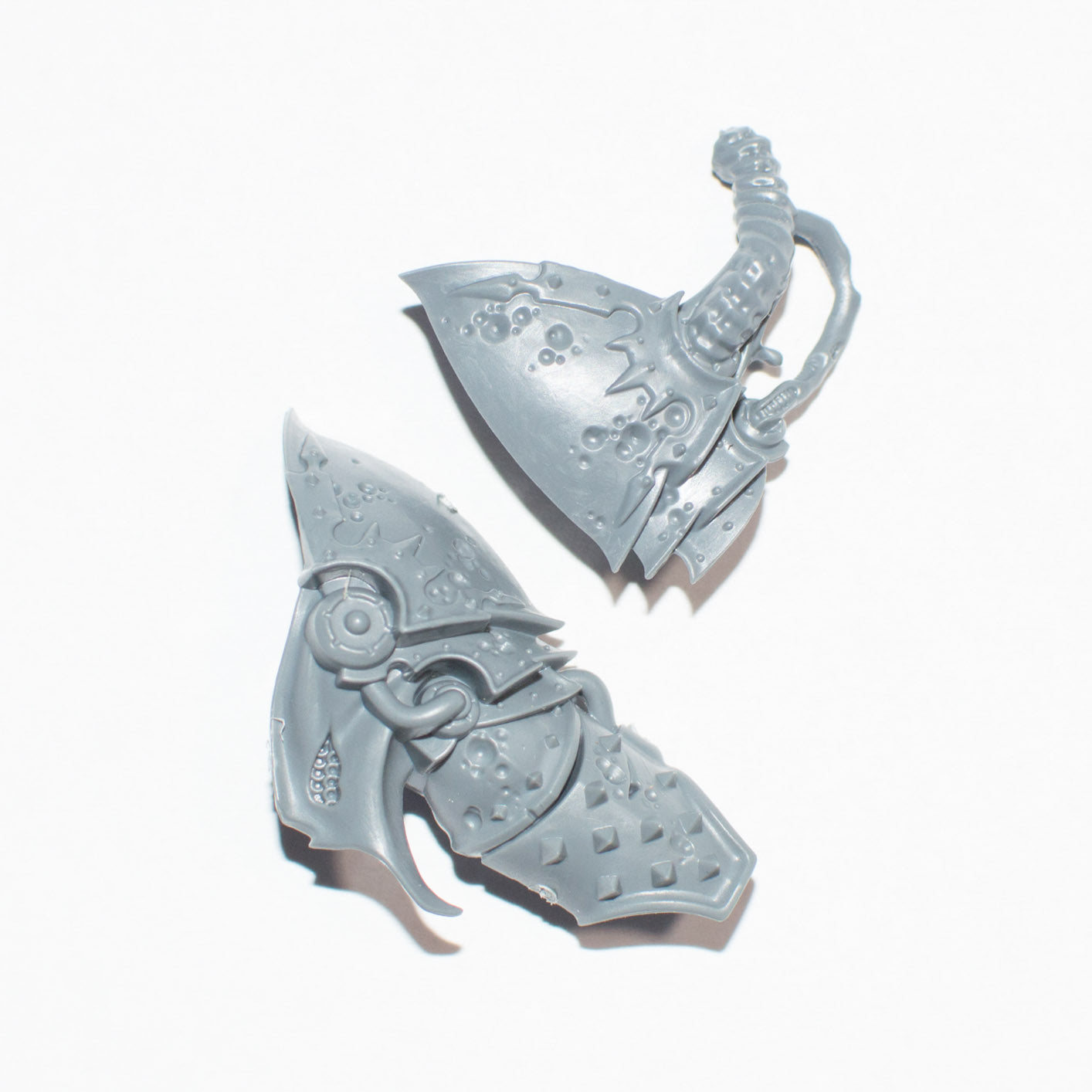 Death Guard Mortarion Daemon Primarch of Nurgle Right Arm B - Warhammer - Kitbash Bit