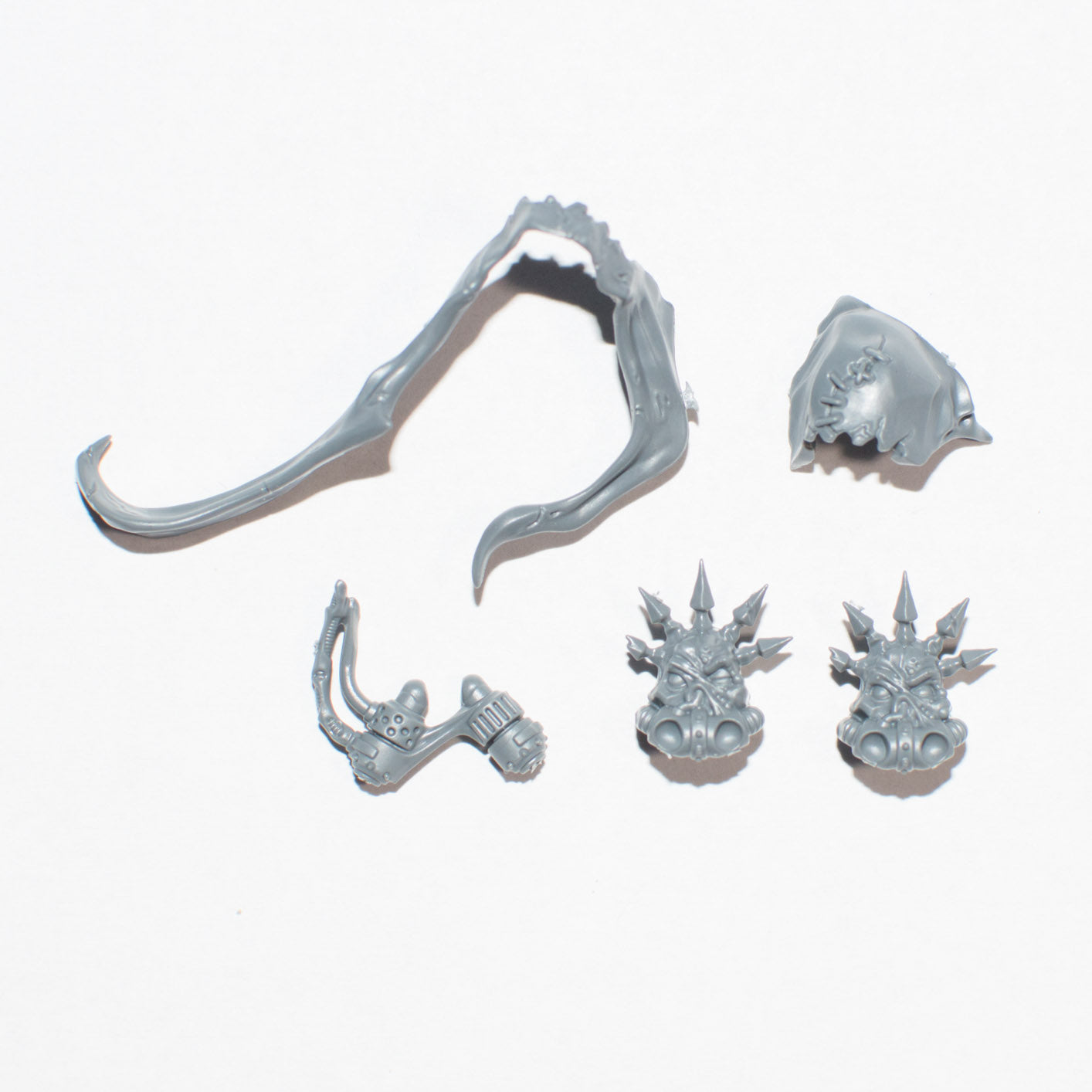 Death Guard Mortarion Daemon Primarch of Nurgle Head - Warhammer - Kitbash Bit