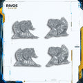 Warhammer High Elf Realms White Lions of Chrace Base Accessories - Bits (Bitz)