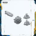 Warhammer 40K Tau Empire XV88 Broadside Battlesuit Head B - Bits (Bitz)