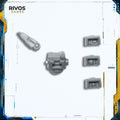 Warhammer 40K Tau Empire XV88 Broadside Battlesuit Head C - Bits (Bitz)