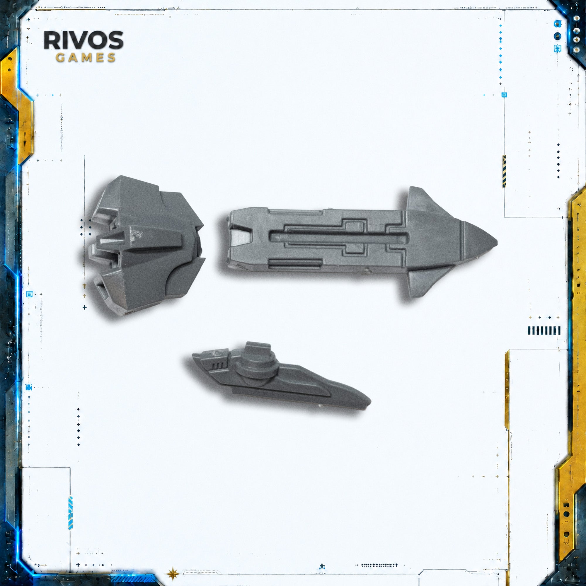 Warhammer 40K Tau Empire XV88 Broadside Battlesuit Seeker Missile - Bits (Bitz)