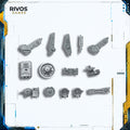 Warhammer 40K Tau Empire XV88 Broadside Battlesuit Accessories - Bits (Bitz)