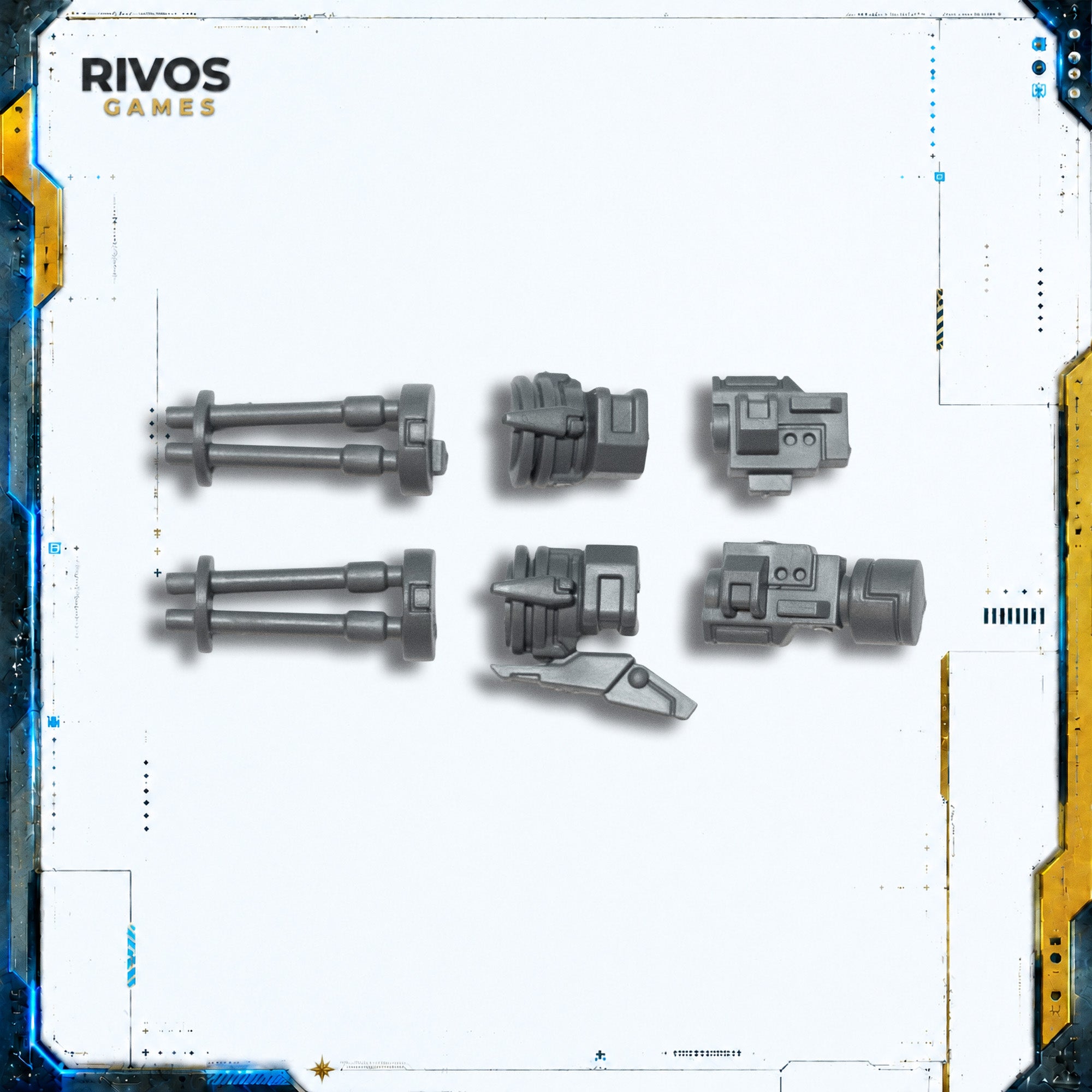 Warhammer 40K Tau Empire Commander High Output Burst Cannon - Bits (Bitz)