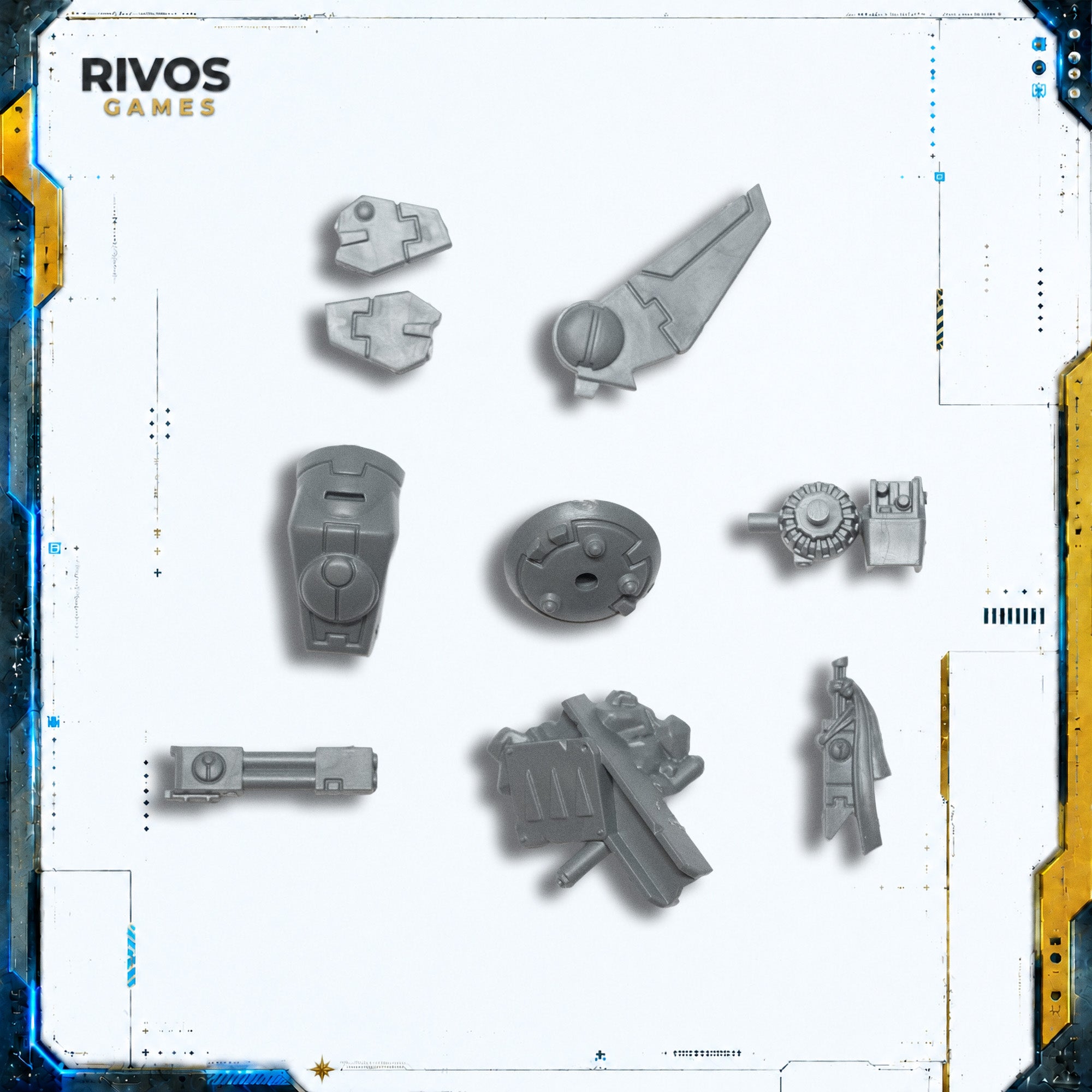 Warhammer 40K Tau Empire Commander Accessories - Bits (Bitz)