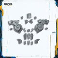 Warhammer 40K Tau Empire XV95 Ghostkeel Battlesuit Torso - Bits (Bitz)