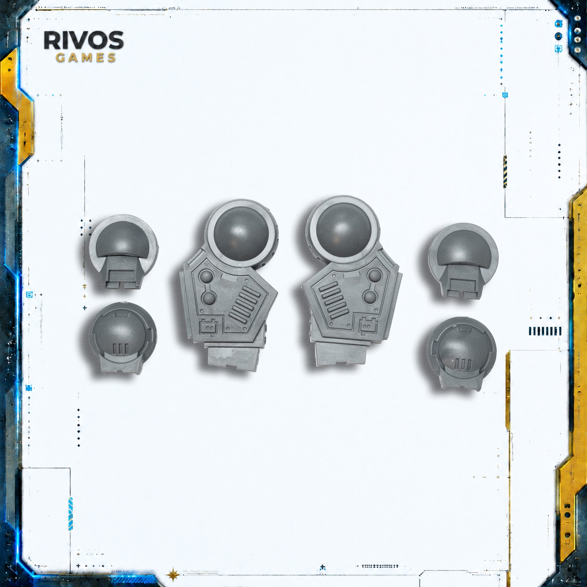 Warhammer 40K Tau Empire XV95 Ghostkeel Battlesuit Jet Pack - Bits (Bitz)