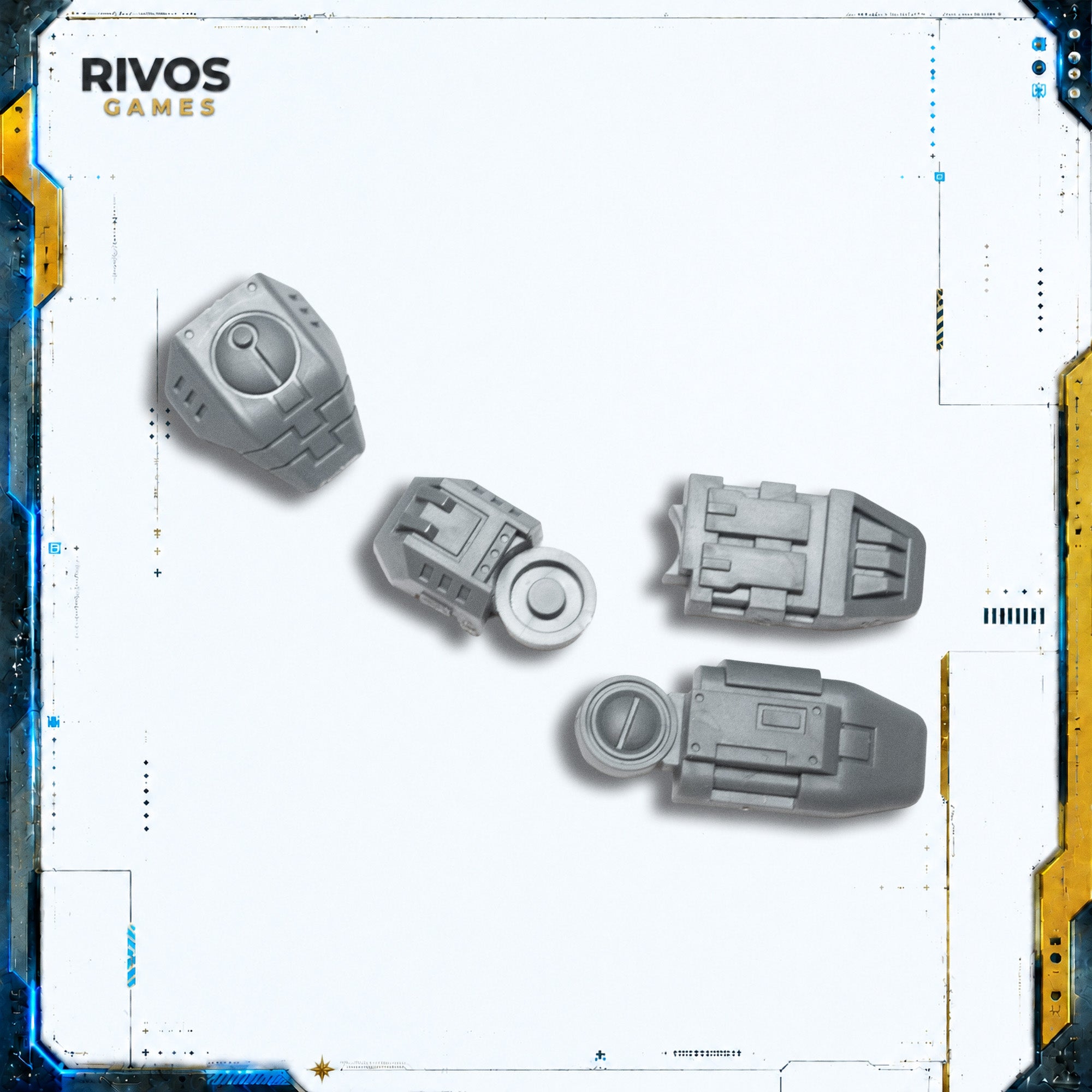 Warhammer 40K Tau Empire XV95 Ghostkeel Battlesuit Right Arm - Bits (Bitz)