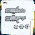 Warhammer 40K Tau Empire XV95 Ghostkeel Battlesuit Fusion Collider - Bits (Bitz)