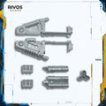 Warhammer 40K Tau Empire XV95 Ghostkeel Battlesuit Cyclic Ion Raker - Bits (Bitz)