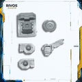 Warhammer 40K Tau Empire XV95 Ghostkeel Battlesuit Accessories - Bits (Bitz)