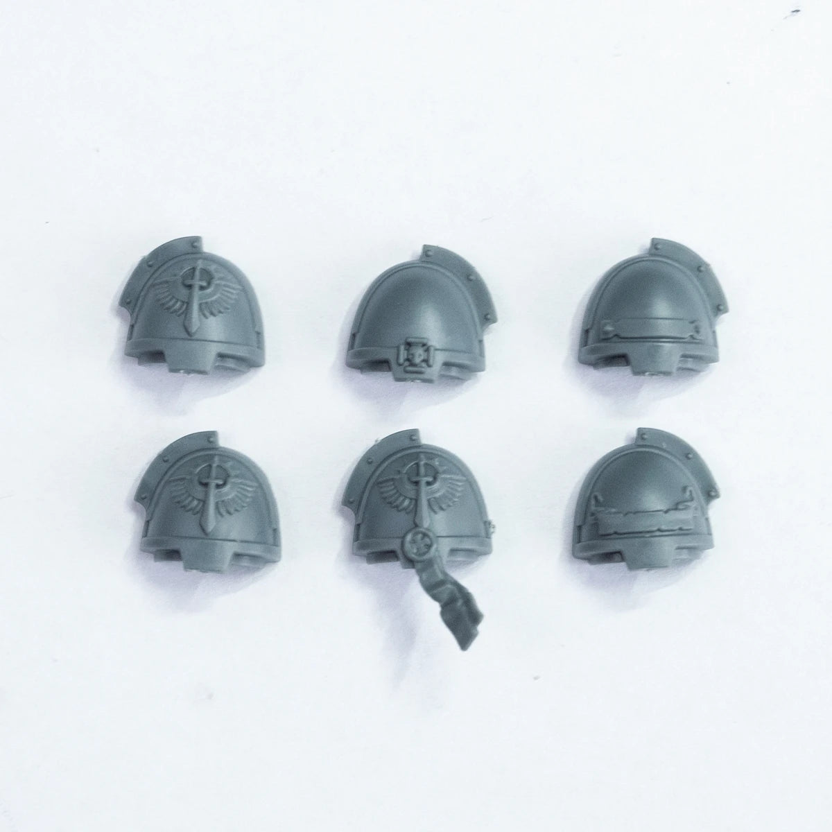 Warhammer 40K Dark Angels Inner Circle Companions Shoulder Pads x 6 Bits Bitz
