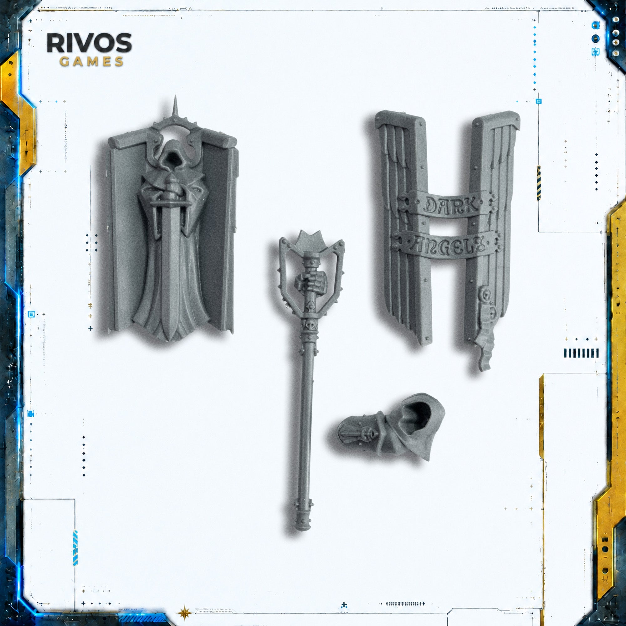 Warhammer 40K Dark Angels Inner Circle Companions Standard - Bits (Bitz)