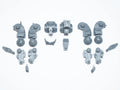 Warhammer 40K Tau Empire XV104 Riptide Battlesuit Legs Bits Bitz