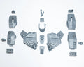 Warhammer 40K Tau Empire XV104 Riptide Battlesuit Torso Bits Bitz
