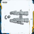 Warhammer 40K Tau Empire XV104 Riptide Battlesuit Ion Accelerator - Bits (Bitz)