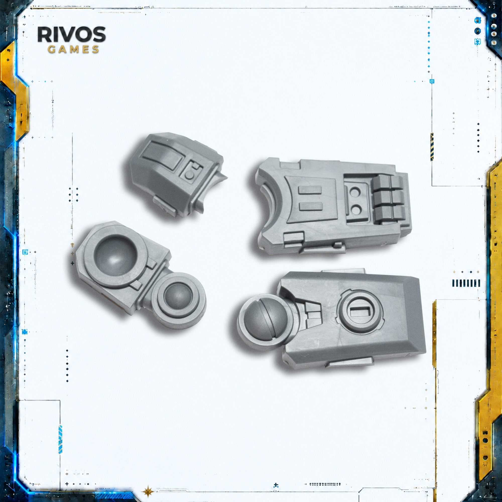 Warhammer 40K Tau Empire XV104 Riptide Battlesuit Right Arm - Bits (Bitz)