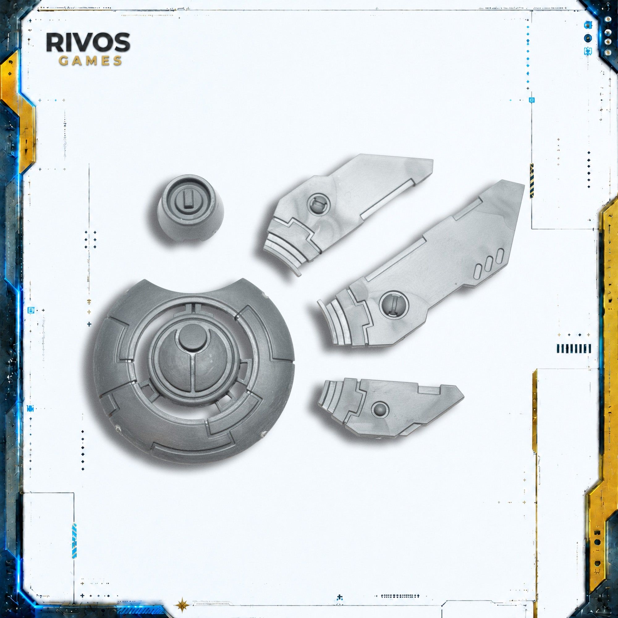 Warhammer 40K Tau Empire XV104 Riptide Battlesuit Shield Generator - Bits (Bitz)