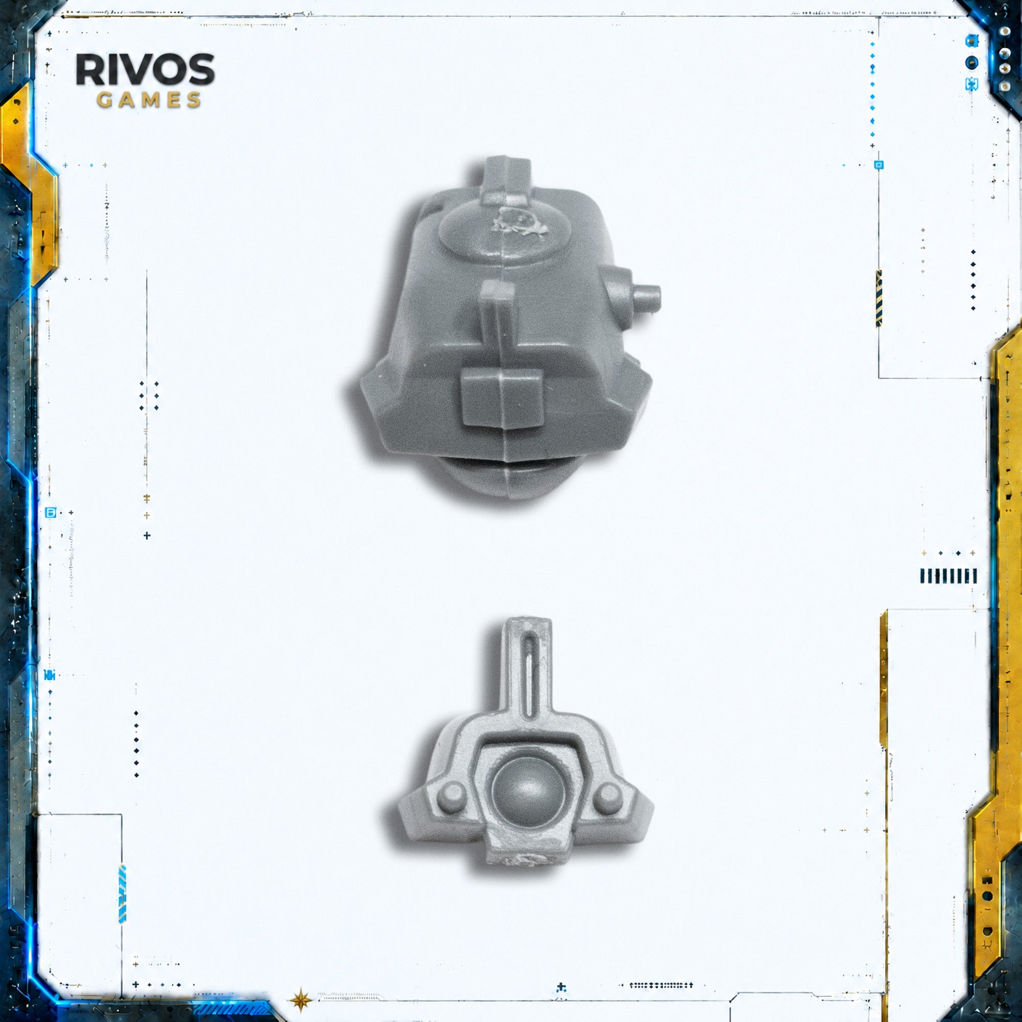 Warhammer 40K Tau Empire XV104 Riptide Battlesuit Head B - Bits (Bitz)