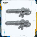 Warhammer 40K Tau Empire XV104 Riptide Battlesuit Plasma Rifles x 2 - Bits (Bitz)