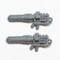 Tau Empire XV104 Riptide Battlesuit Plasma Rifles x 2 - Warhammer - Spare Part