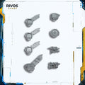 Warhammer 40K Tau Empire XV104 Riptide Battlesuit Accessories - Bits (Bitz)