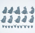 Warhammer Cities of Sigmar Black Ark Corsairs Sea Dragon Torso x 10  Bits Bitz