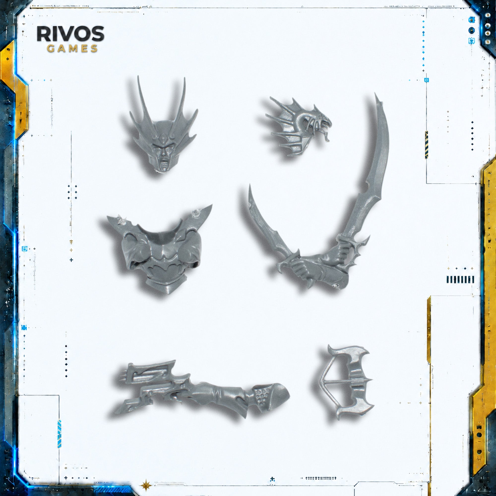 Warhammer Cities of Sigmar Black Ark Corsairs Reaver Accessories - Bits (Bitz)