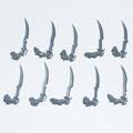 Warhammer Cities of Sigmar Black Ark Corsairs Cutlasses x 10  Bits Bitz